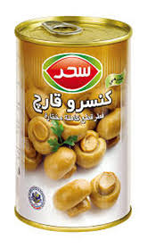 قیمت کنسرو قارچ دکمه ای سحر 380 گرمی